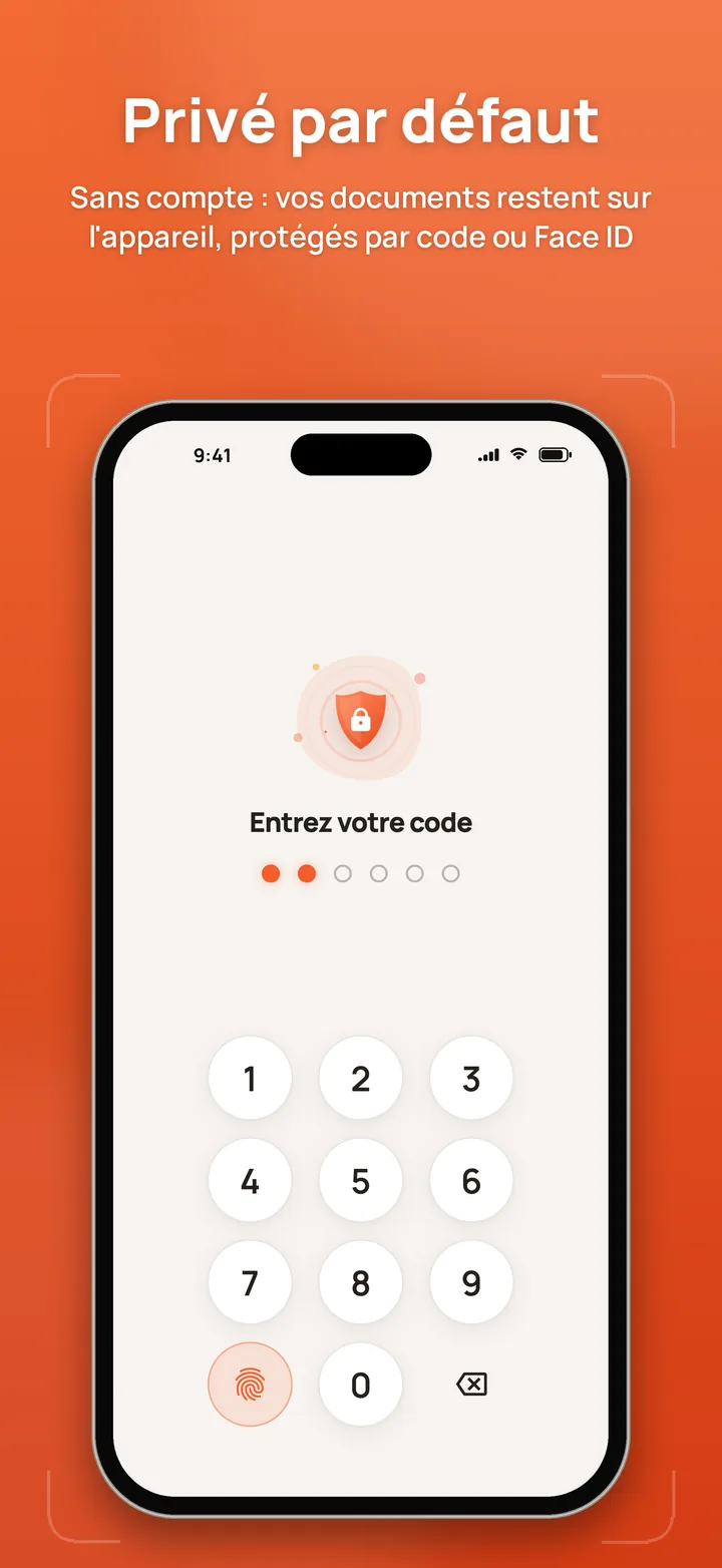 Verrouillage des documents sensibles dans FoxScanner